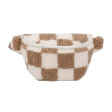 Checker Sherpa Bum Bag