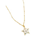 Confetti Star Necklace