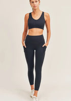 Load image into Gallery viewer, No Front Seam Lycra-Blend Swoop Leggings
