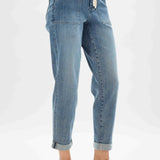 Judy Blue High Waist Pull On Jogger Jeans