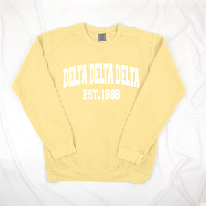 Delta Delta Delta Vintage Sweatshirt