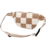 Checker Sherpa Bum Bag