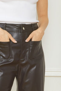 Pepper Faux Leather Pant