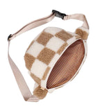 Checker Sherpa Bum Bag