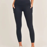 No Front Seam Lycra-Blend Swoop Leggings