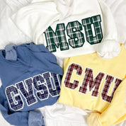 Alma Mater Embroidered Sweatshirt