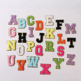 Chenille Letter - White