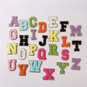 Chenille Letter - Green