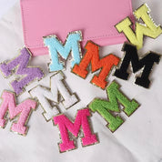 Chenille Letter - Green