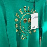 Feeling Lucky Sequin Sweater