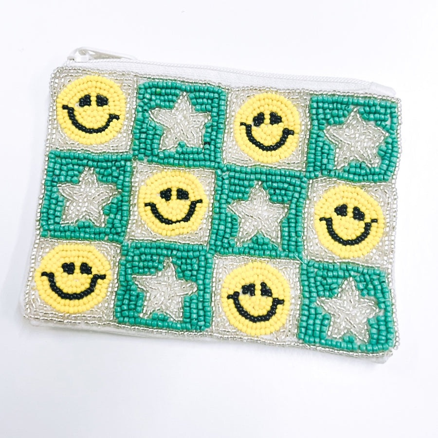 Smile & Star Coin Purse