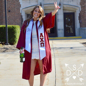 Sorority Graduation Stole