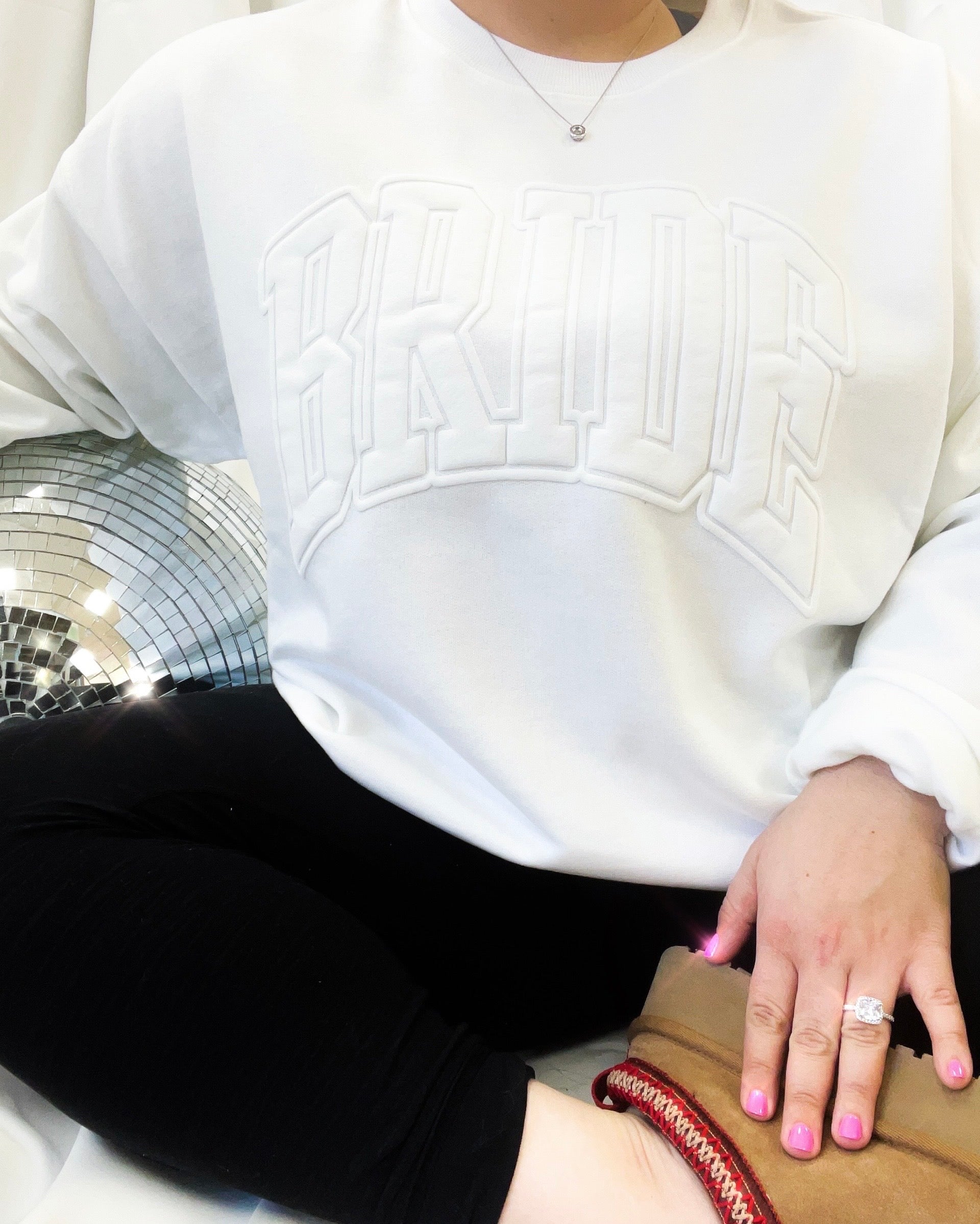 Bride Varsity Puff Sweatshirt