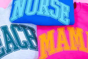 Varsity Puff Sweatshirt