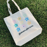 Flower Sorority Tote Bag