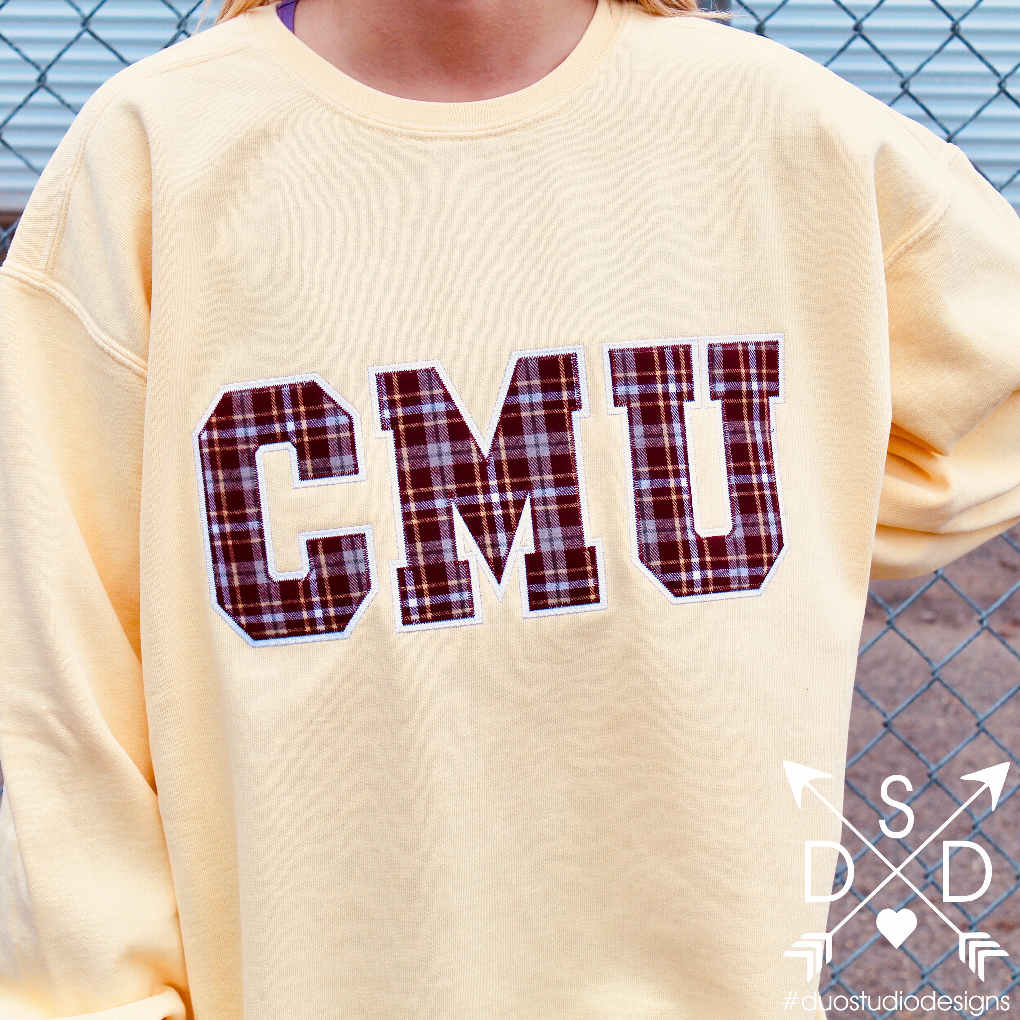 Alma Mater Embroidered Sweatshirt