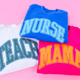 Varsity Puff Sweatshirt