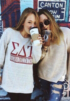Load image into Gallery viewer, Cozy Fleece Sorority Pullover
