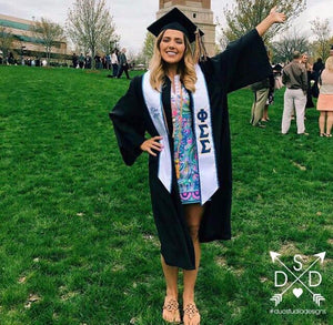 Sorority Graduation Stole