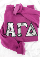 Load image into Gallery viewer, Ibiza Embroidered Letter Sweatshirt
