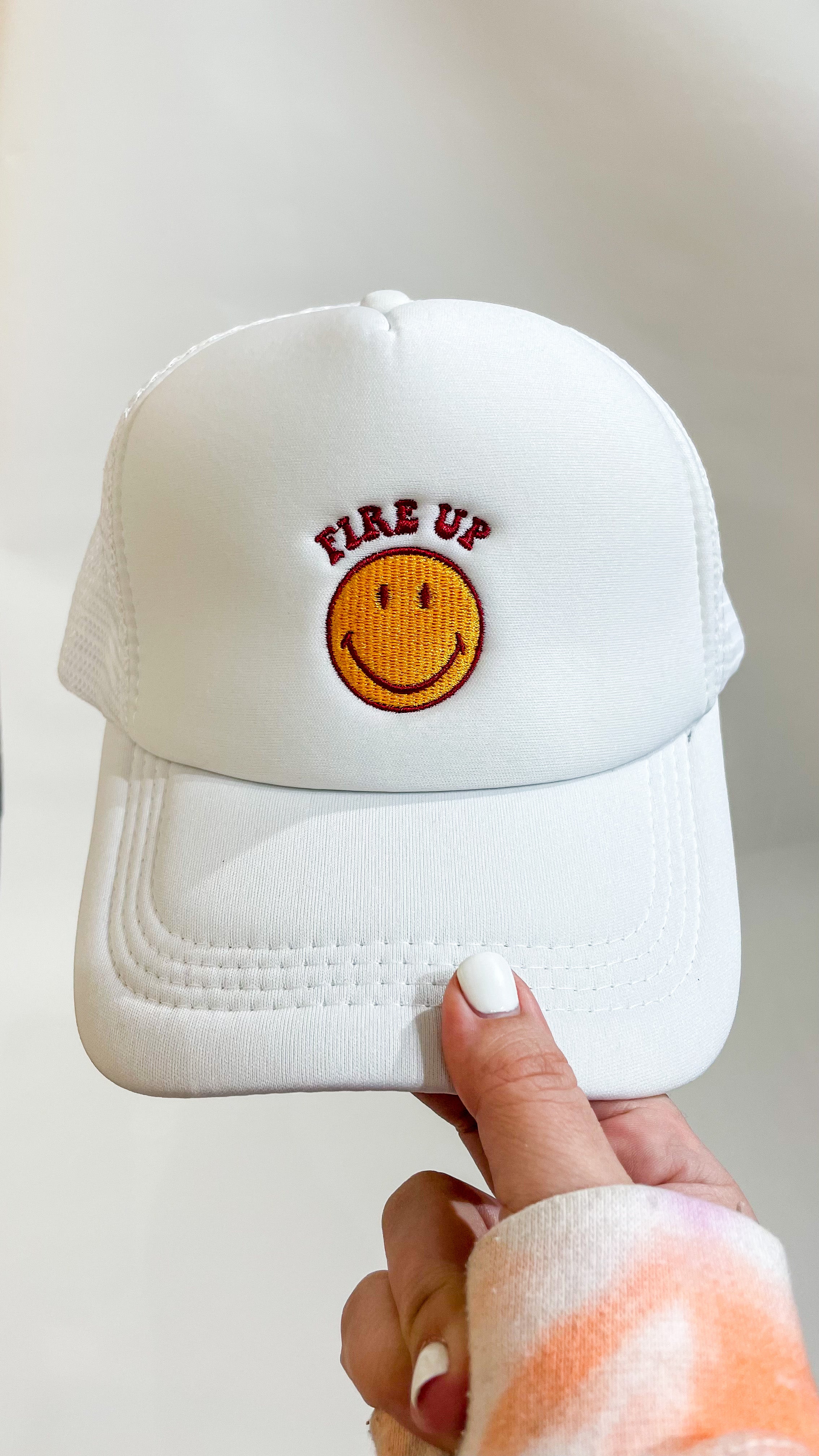 FIRE UP TRUCKER HAT