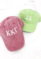 Load image into Gallery viewer, Simple Sorority Hat

