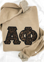 Load image into Gallery viewer, Sahara Embroidered Letter Sweatshirt
