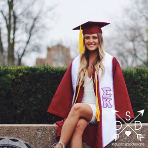 Sorority Graduation Stole